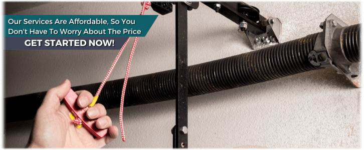 Broken Garage Door Spring Location